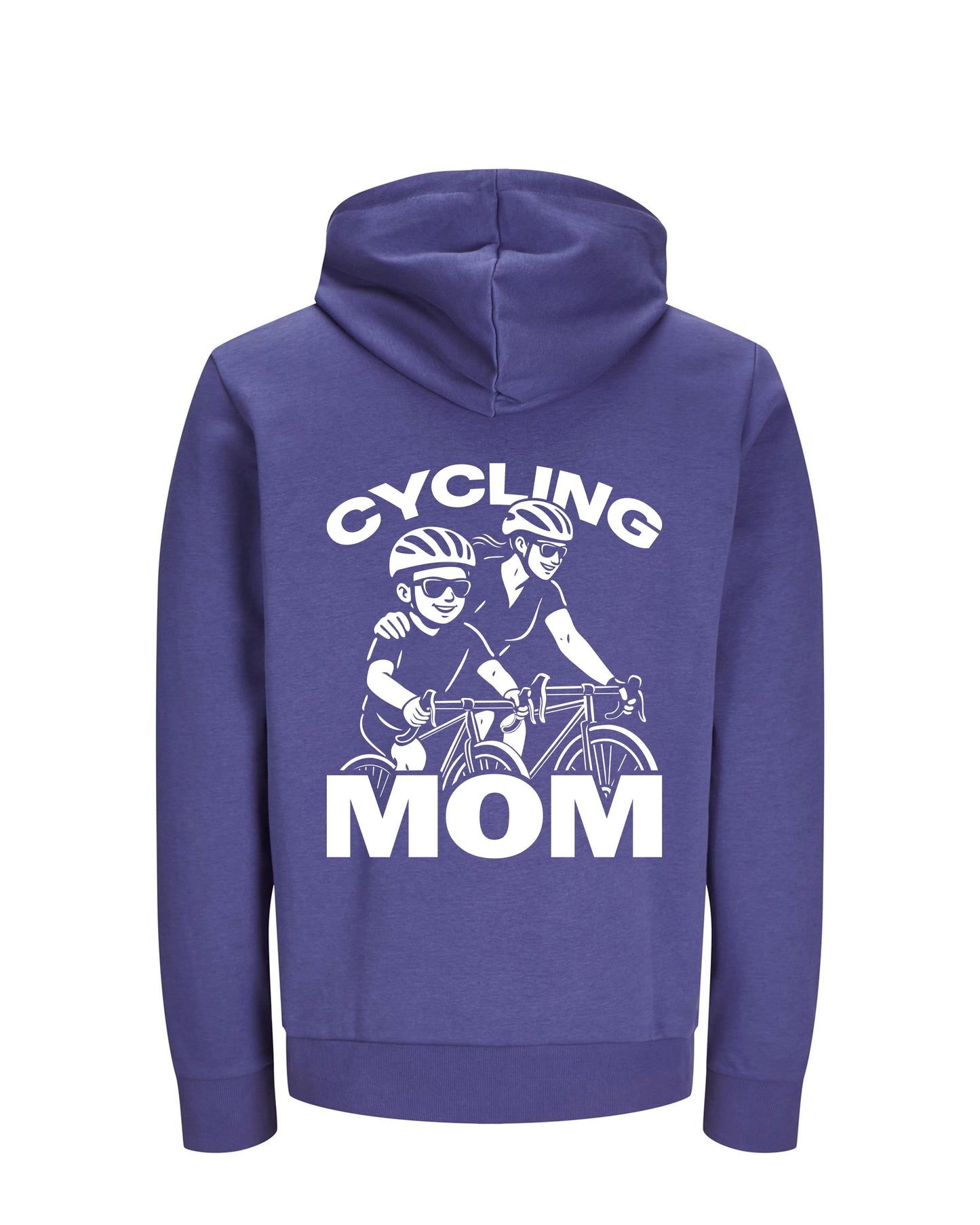 CyclingMom - Paars Hoodie