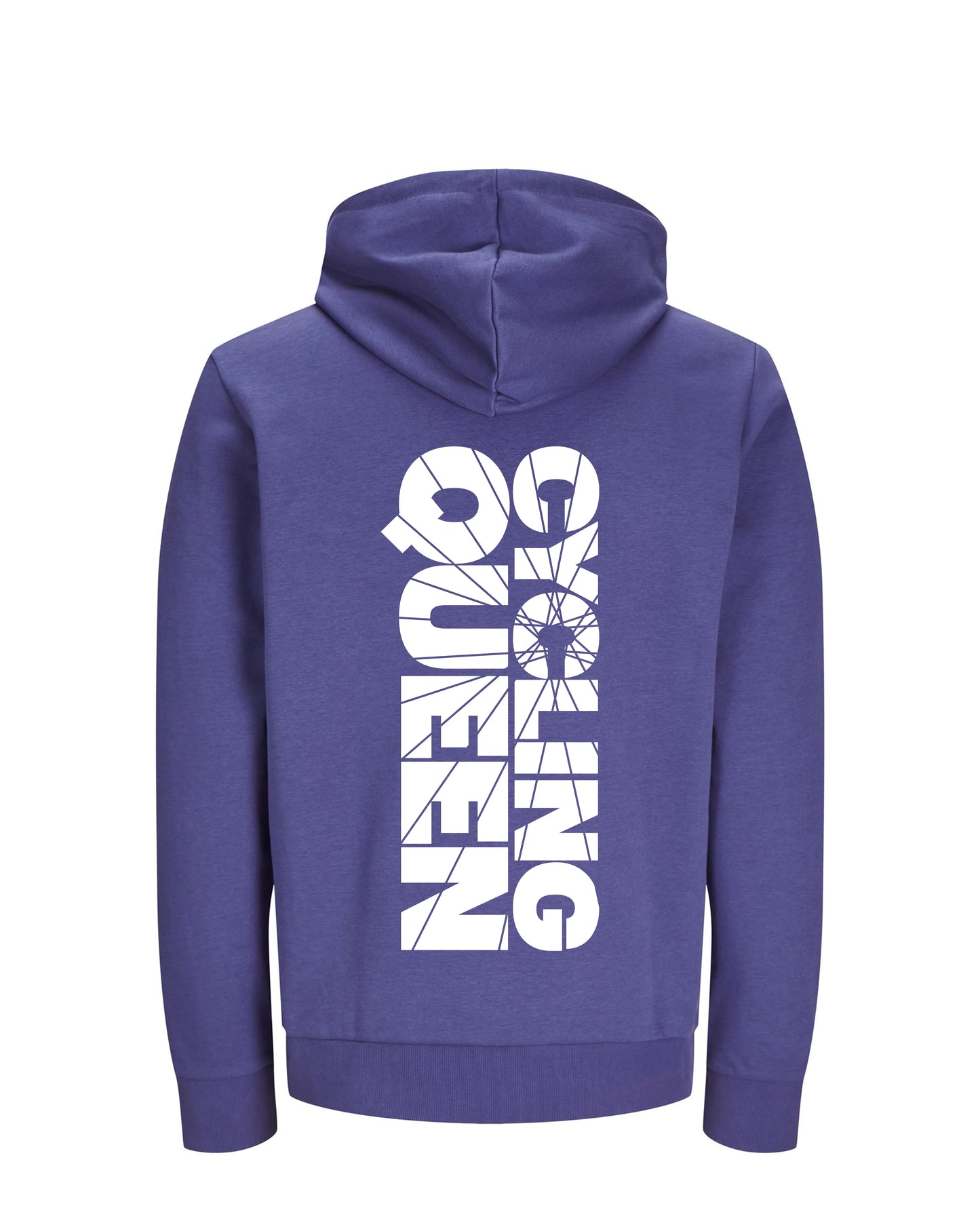 CyclingQueen - Paars Hoodie