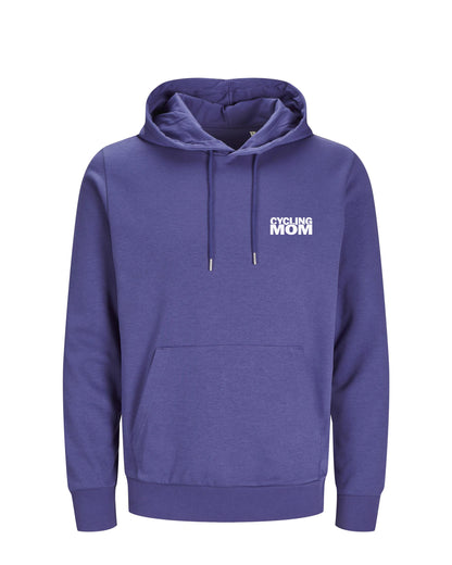 CyclingMom - Paars Hoodie