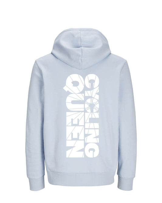 CyclingQueen - Lichtblauw Hoodie