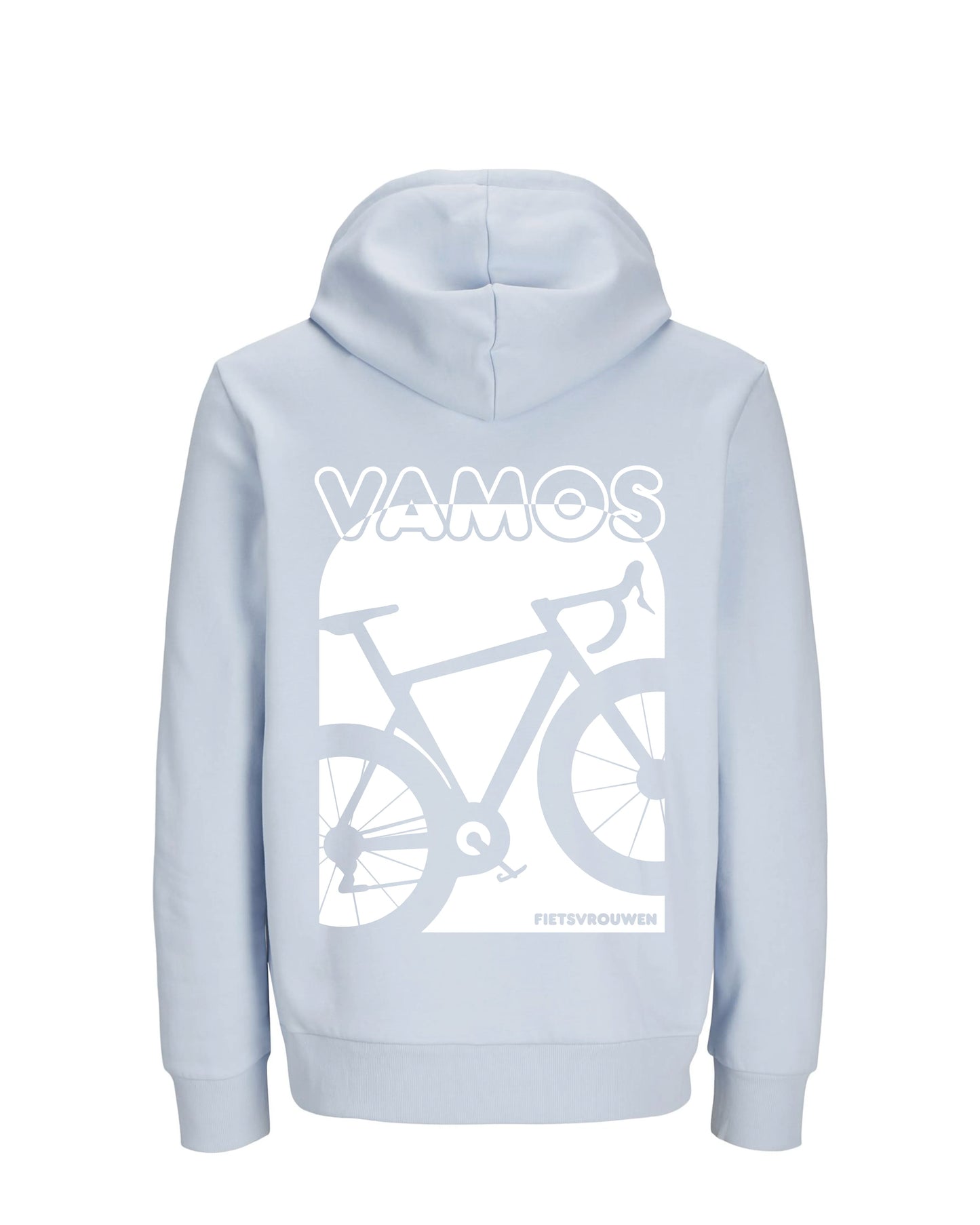 Vamos - Lichtblauw Hoodie