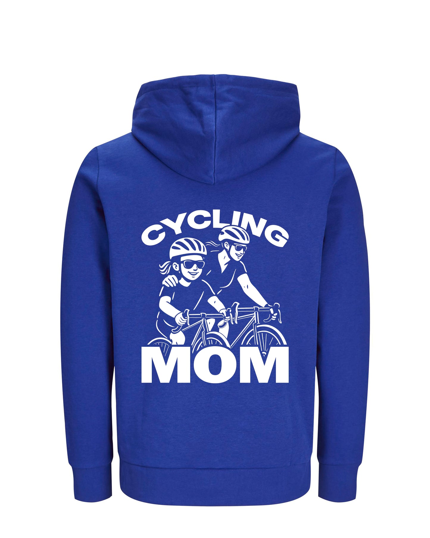CyclingMom - Blauw Hoodie