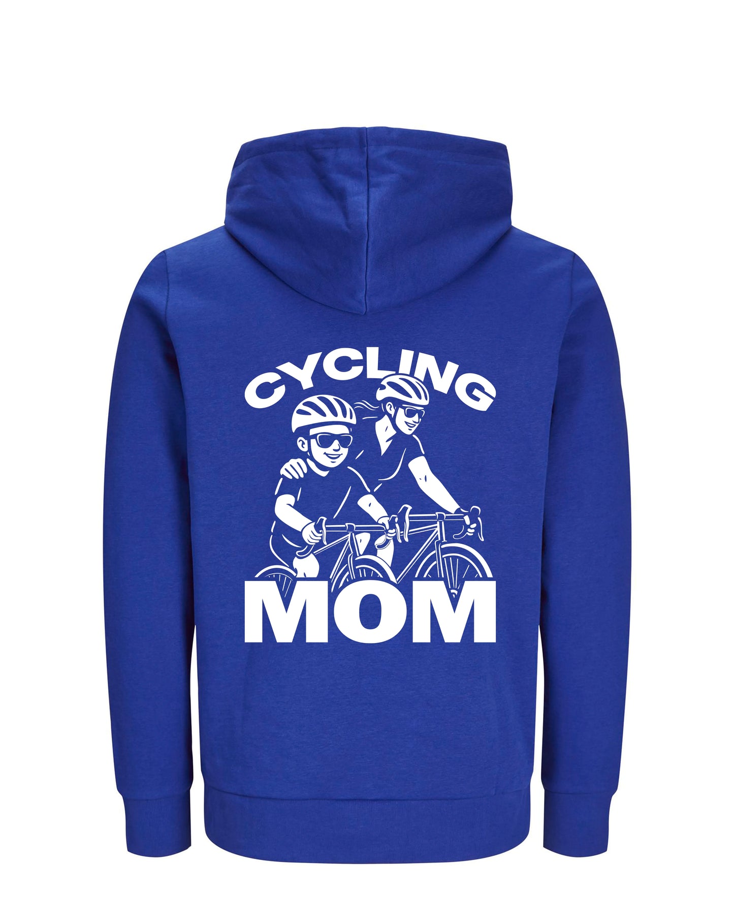 CyclingMom - Blauw Hoodie