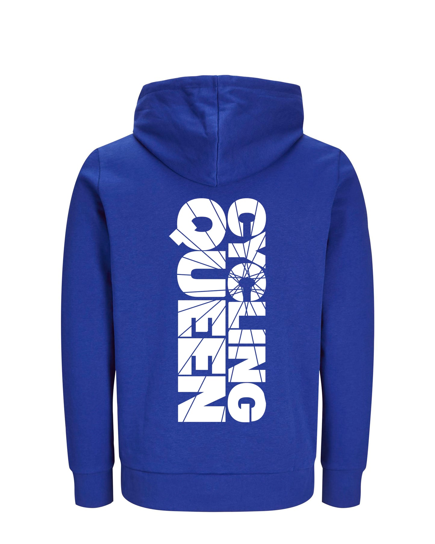 CyclingQueen - Blauw Hoodie