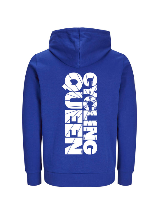 CyclingQueen - Blauw Hoodie