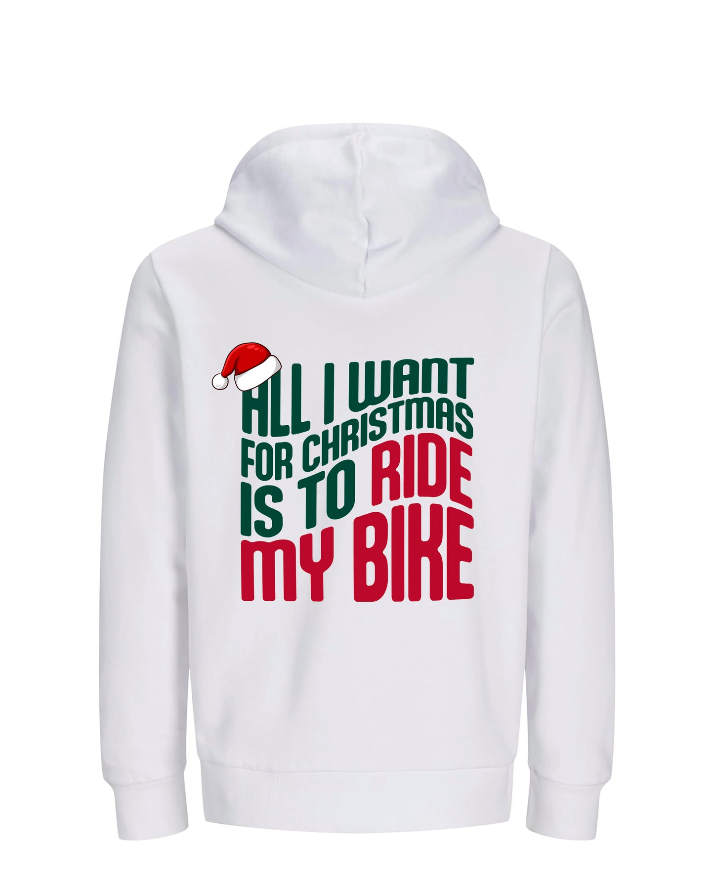 Christmas - Wit Hoodie