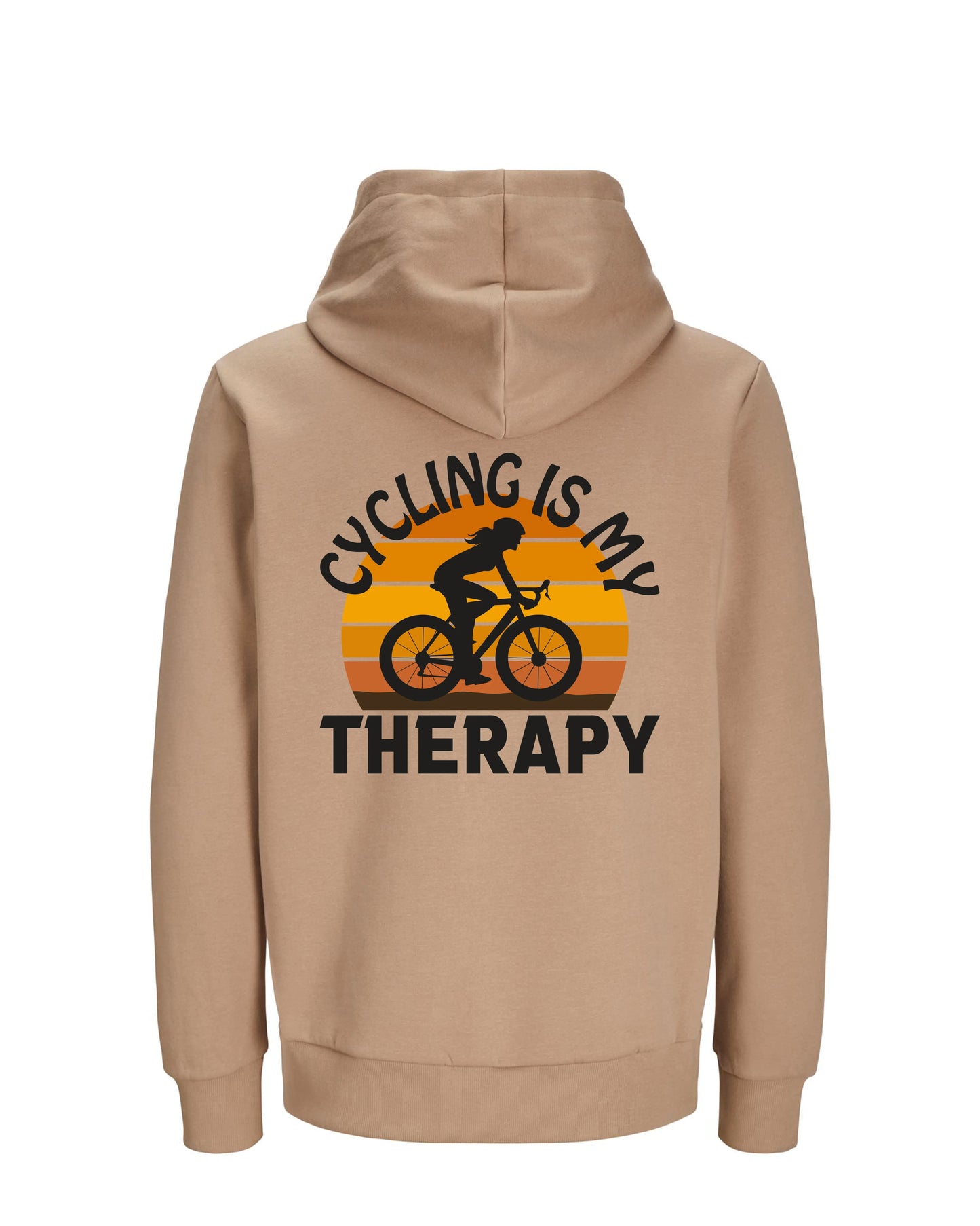 CyclingIsMyTherapy - Bruin Hoodie