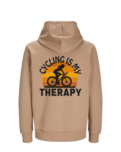 CyclingIsMyTherapy - Bruin Hoodie
