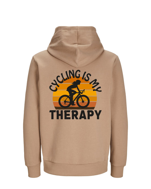 CyclingIsMyTherapy - Bruin Hoodie