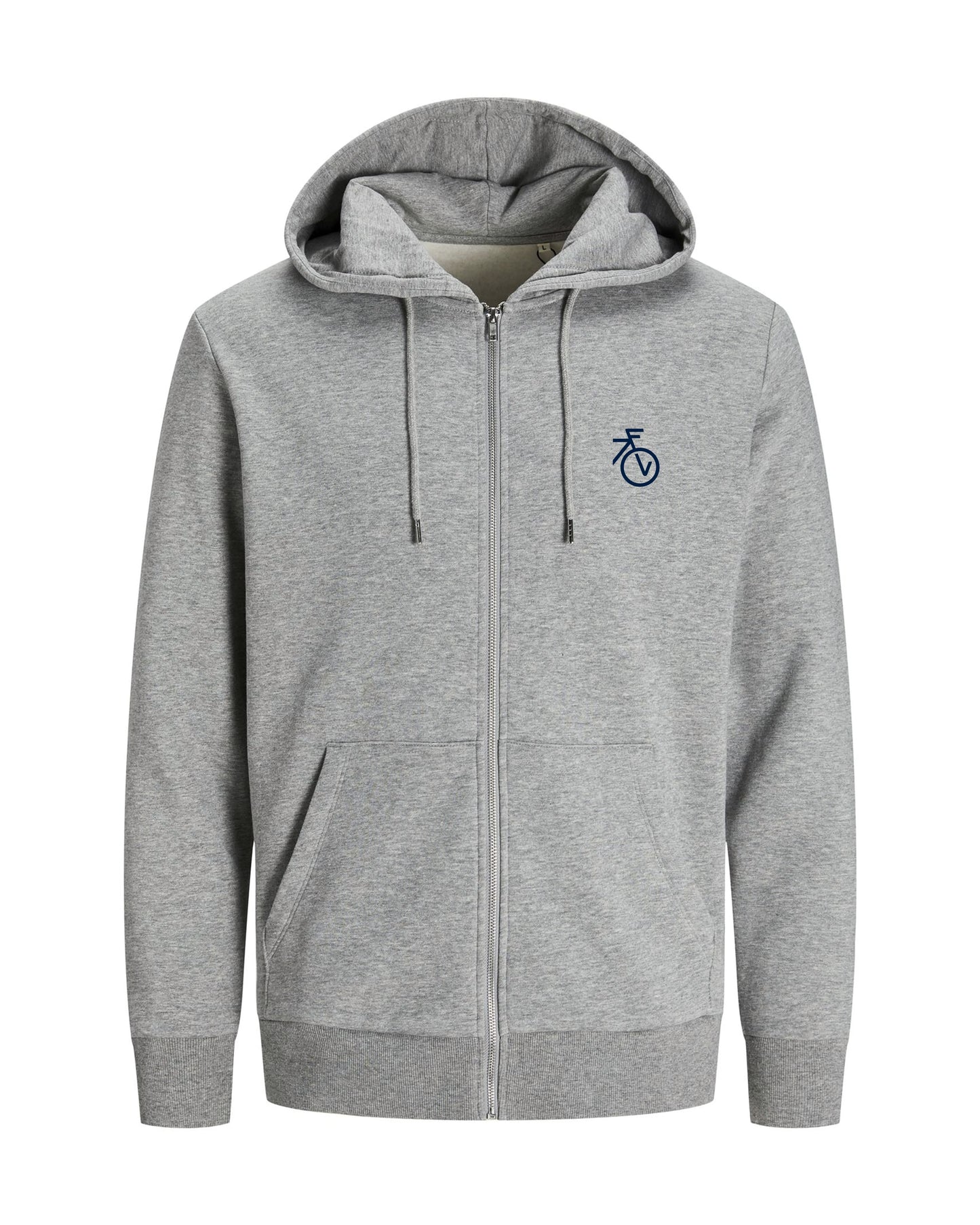 Fietsvrouw Club Logo – Vest – Grijs