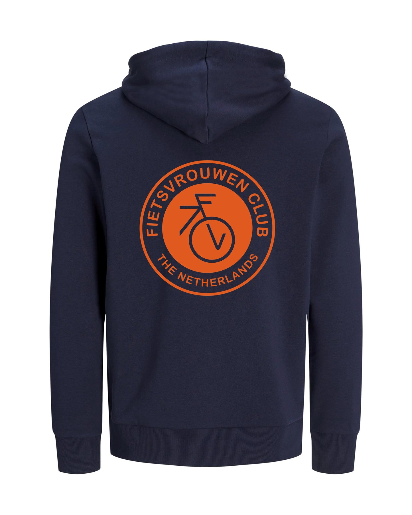 Fietsvrouw Club Logo – Vest – Donkerblauw