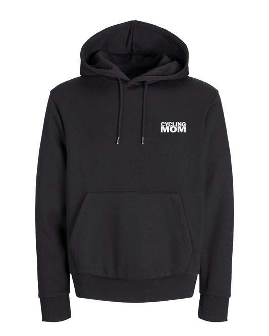 CyclingMom - Zwart Hoodie 400 g/m²