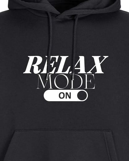 RelaxModeOn - Zwart Hoodie