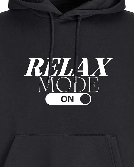 RelaxModeOn - Zwart Hoodie