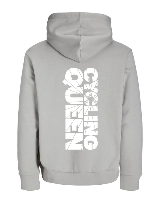 CyclingQueen - Grijs Hoodie