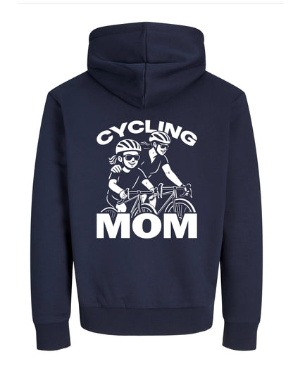 CyclingMom - Navyblauw Hoodie 400 g/m²