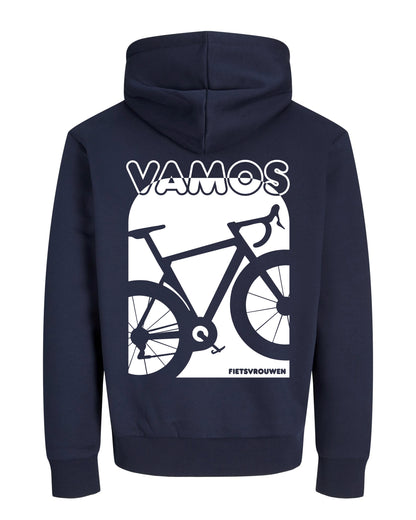 Vamos - NavyBlauw Hoodie