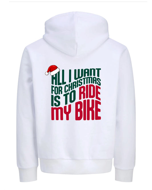 Christmas - Wit Hoodie