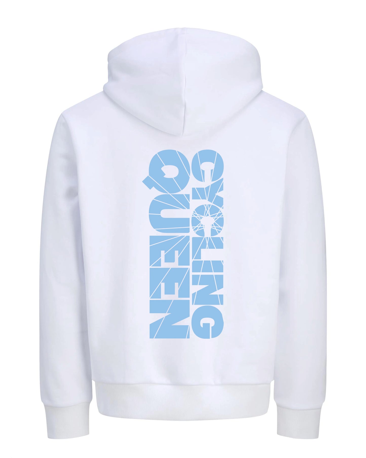 CyclingQueen - Wit Hoodie