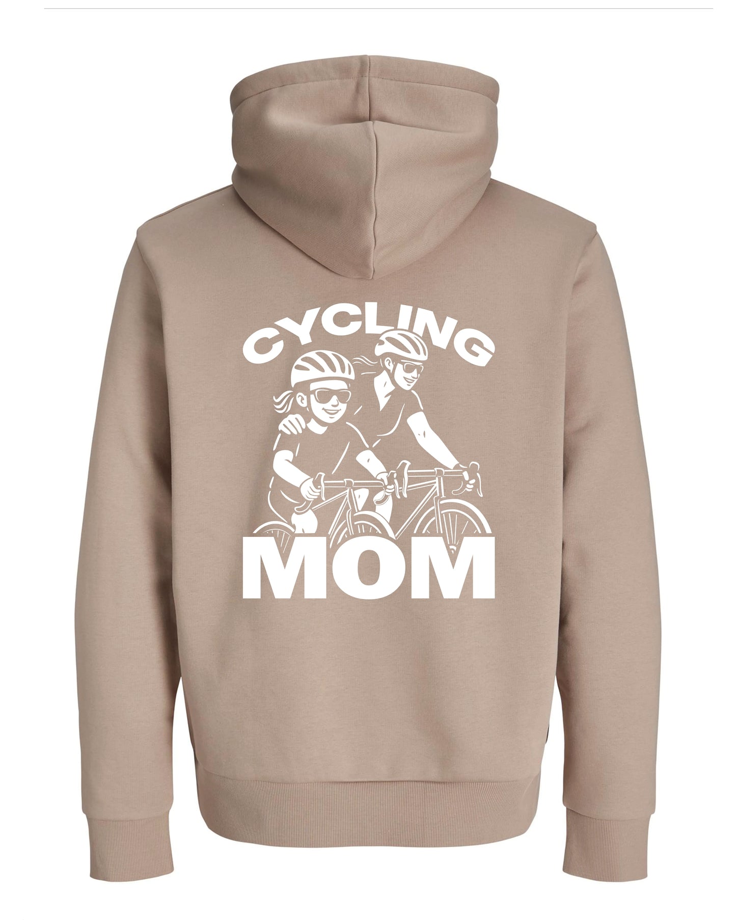 CyclingMom - Bruin Hoodie 400 g/m²