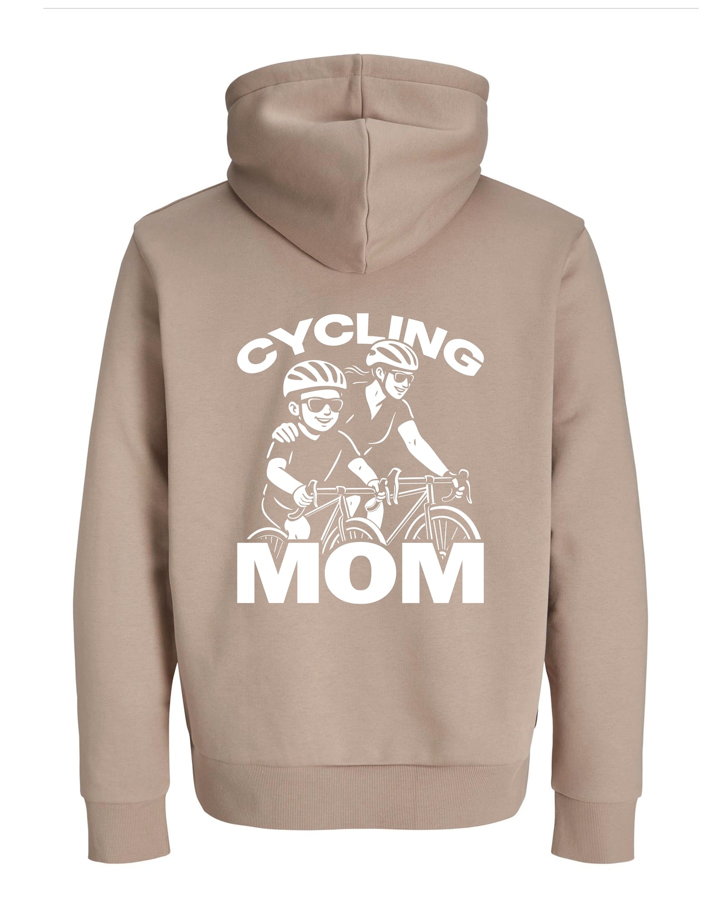CyclingMom - Bruin Hoodie 400 g/m²