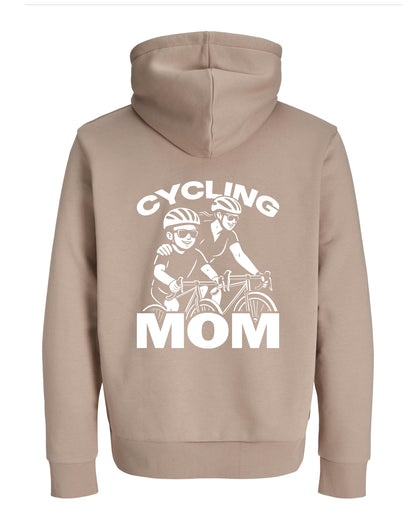 CyclingMom - Bruin Hoodie 400 g/m²