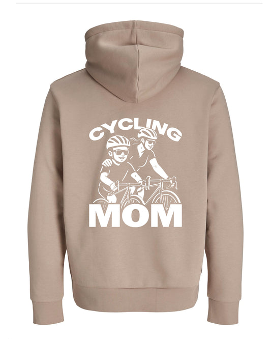 CyclingMom - Bruin Hoodie 400 g/m²