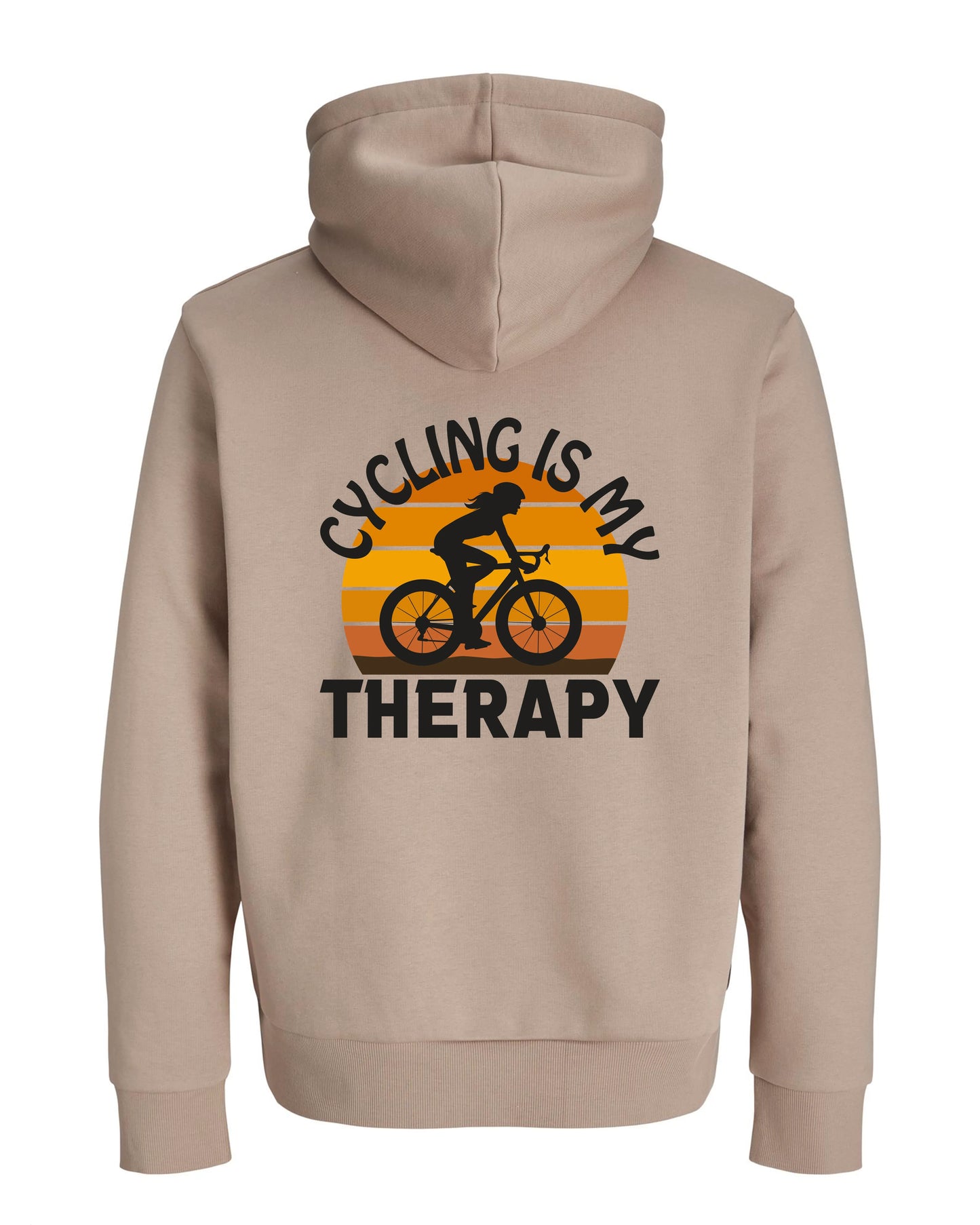 CyclingIsMyTherapy - Bruin Hoodie