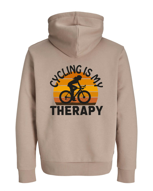CyclingIsMyTherapy - Bruin Hoodie