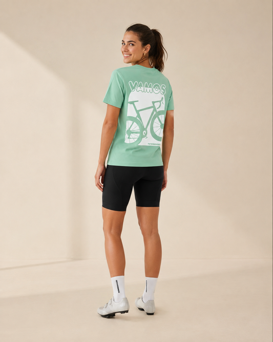VAMOS - T-shirt - Groen