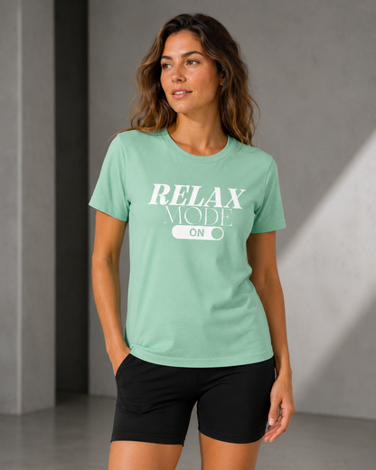 RelaxMode=ON - T-shirt - Groen