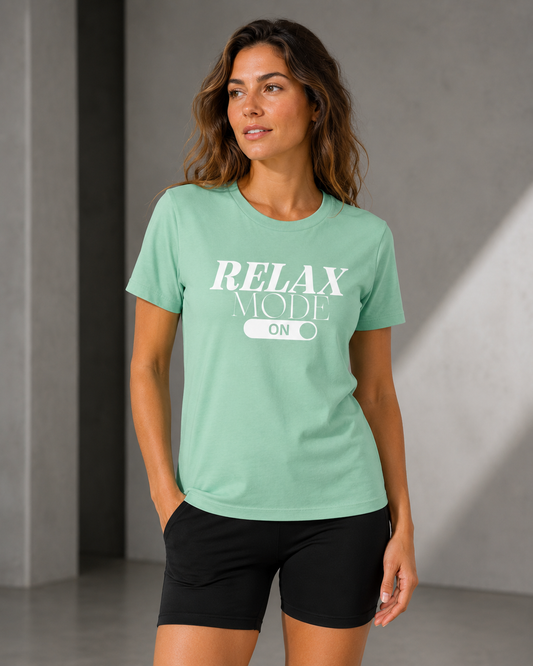 RelaxMode=ON - T-shirt - Groen