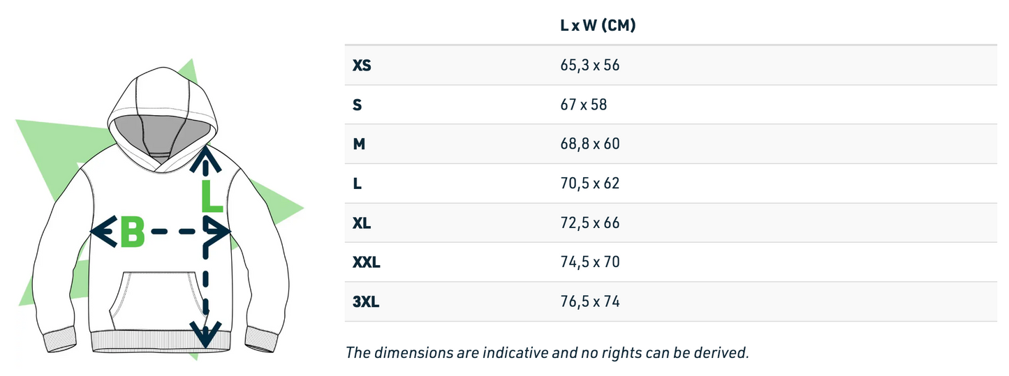 CyclingMom - Bruin Hoodie 400 g/m²