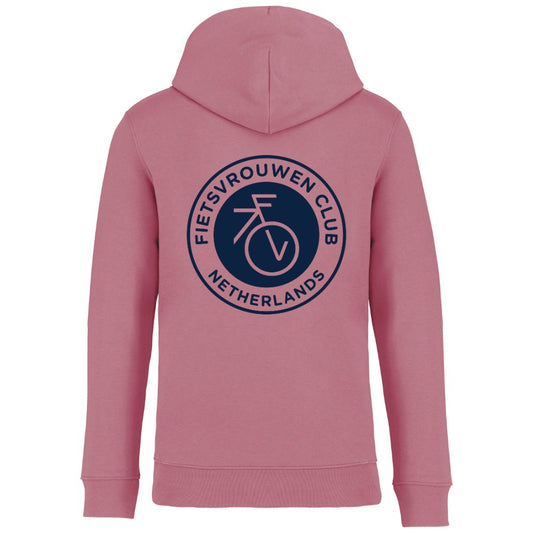 Fietsvrouwen Club Hoodie Roze