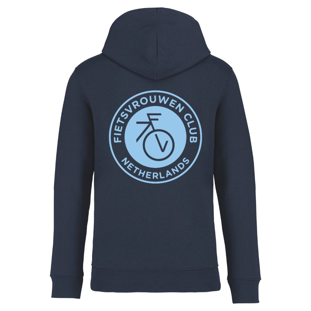 Fietsvrouwen Club Hoodie Donkerblauw