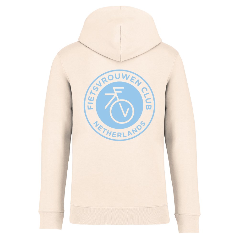 Fietsvrouwen Club Hoodie Beige