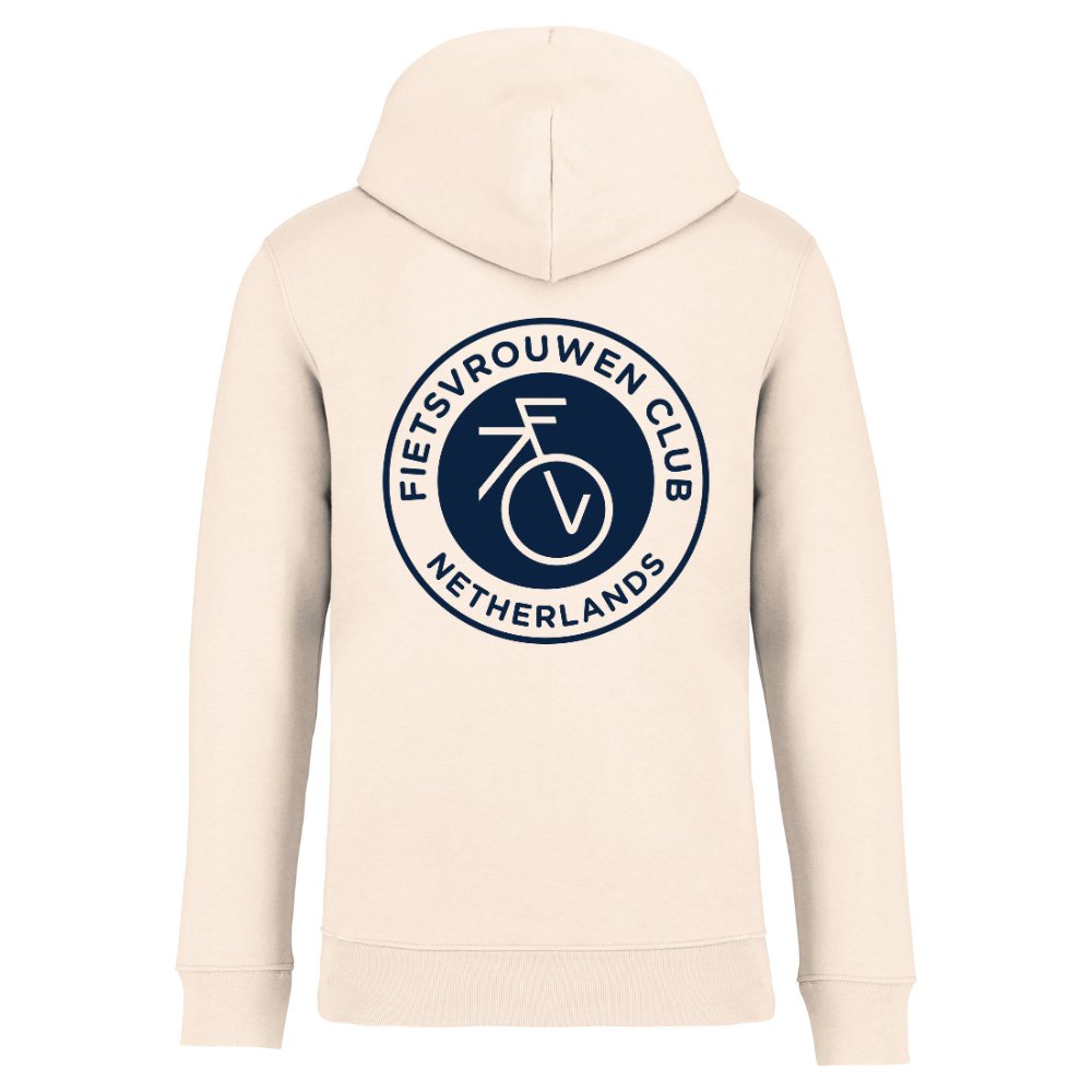 Fietsvrouwen Club Hoodie Beige