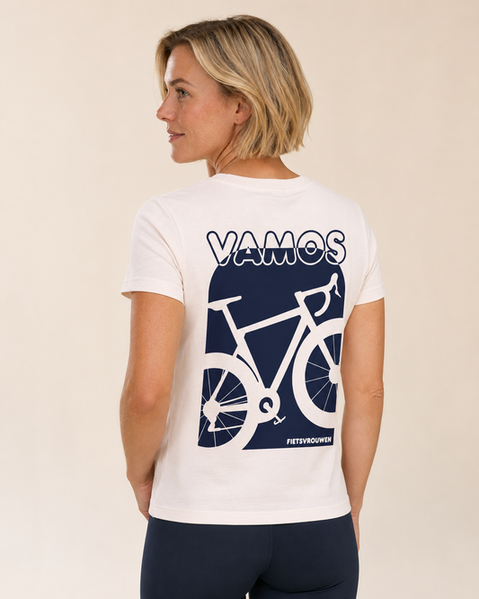 VAMOS - T-shirt - Wit