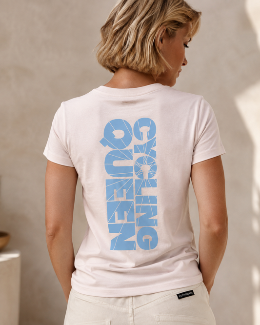 Cycling Queen - T-shirt - Wit