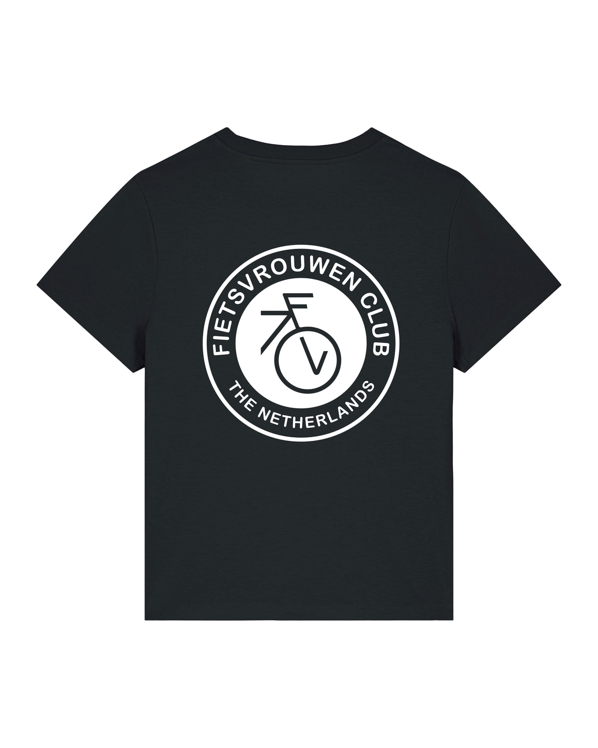Fietsvrouw Logo – Tshirt