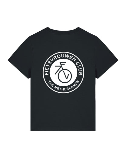 Fietsvrouw Logo – Tshirt