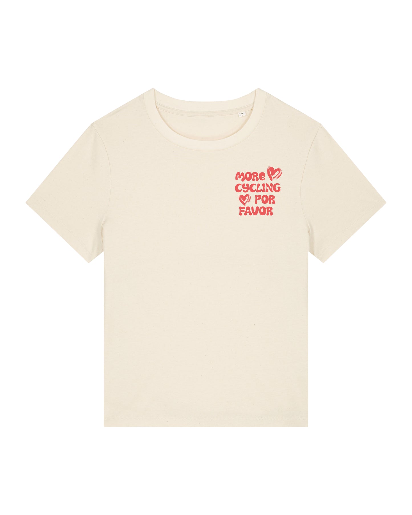 More Cycling Por Favor T-shirt Wit