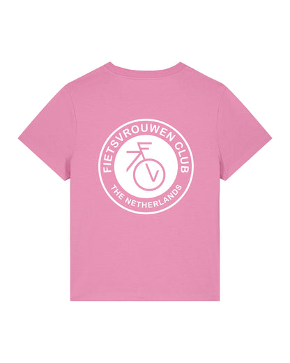 Fietsvrouw Logo – Tshirt