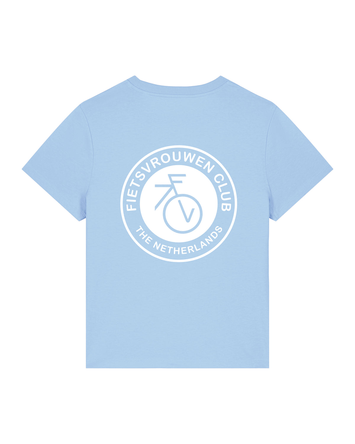 Fietsvrouw Logo – Tshirt