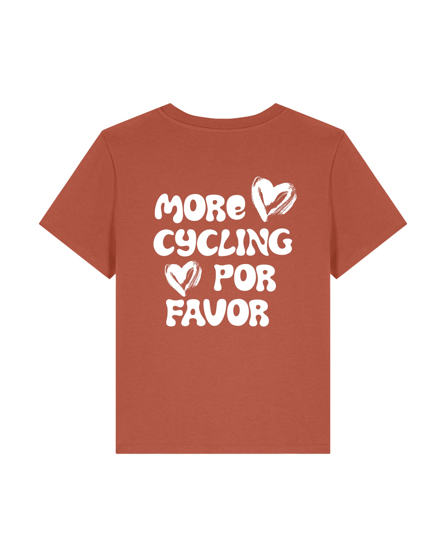 More Cycling Por Favor T-shirt Bruin