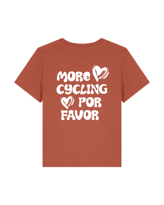 More Cycling Por Favor T-shirt Bruin