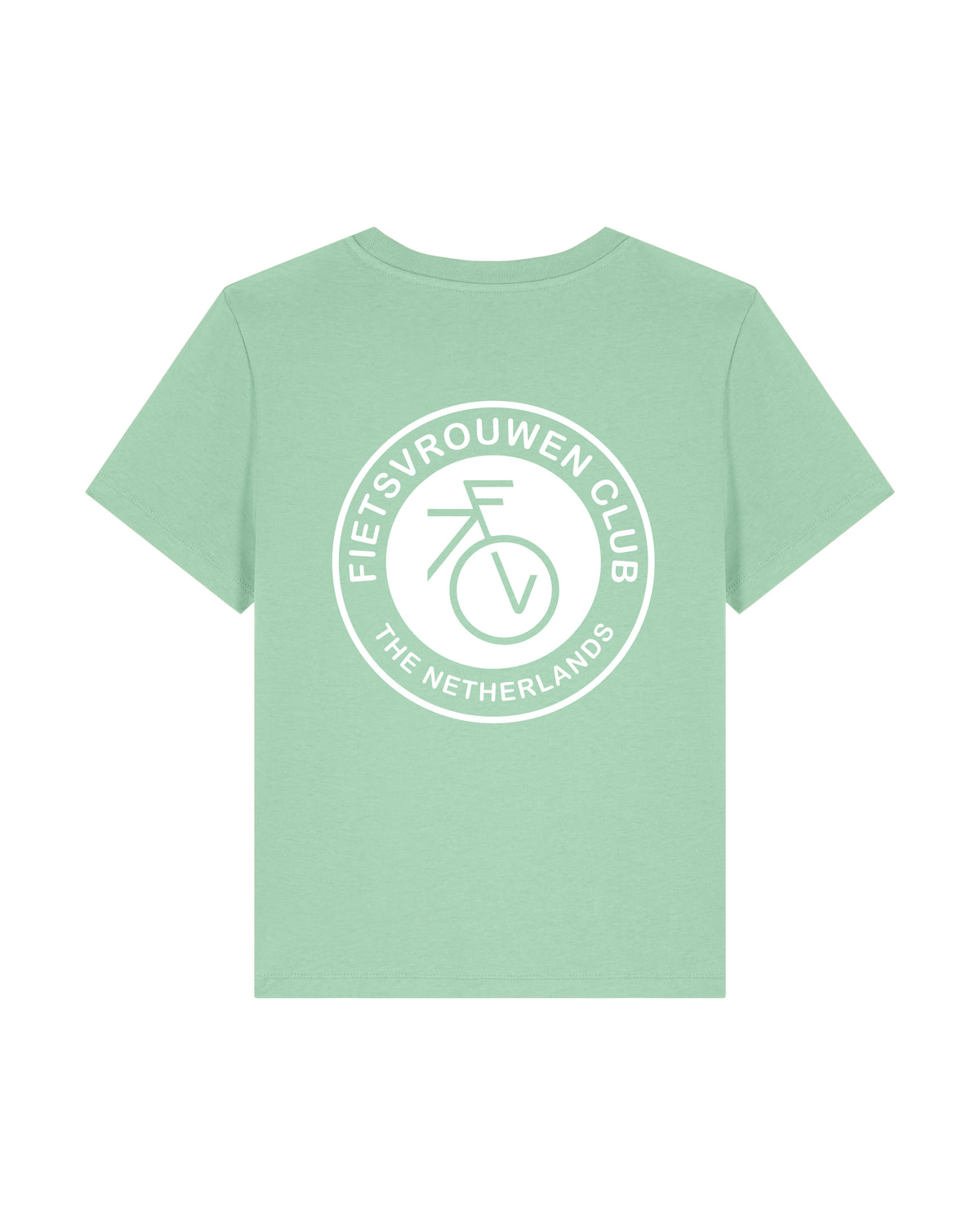 Fietsvrouw Logo – Tshirt