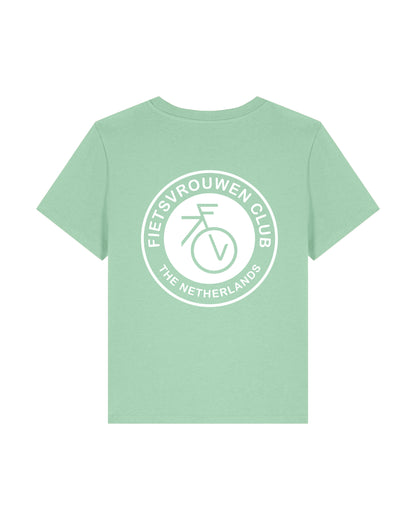 Fietsvrouw Logo – Tshirt