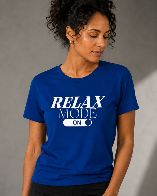 RelaxMode=ON - T-shirt - Blauw